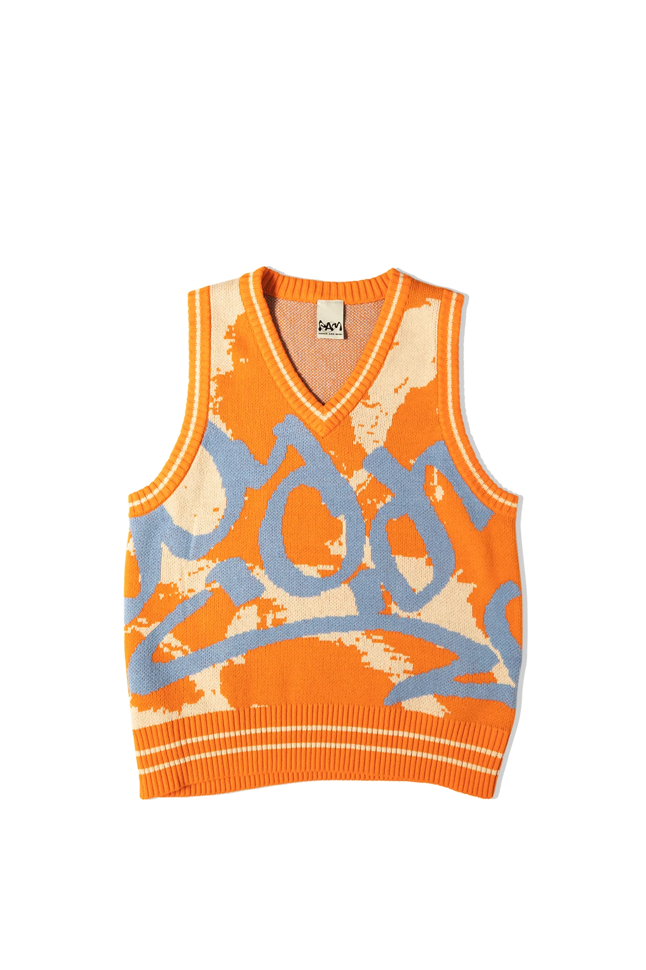 Patina V Neck Knitted Vest - Image 7