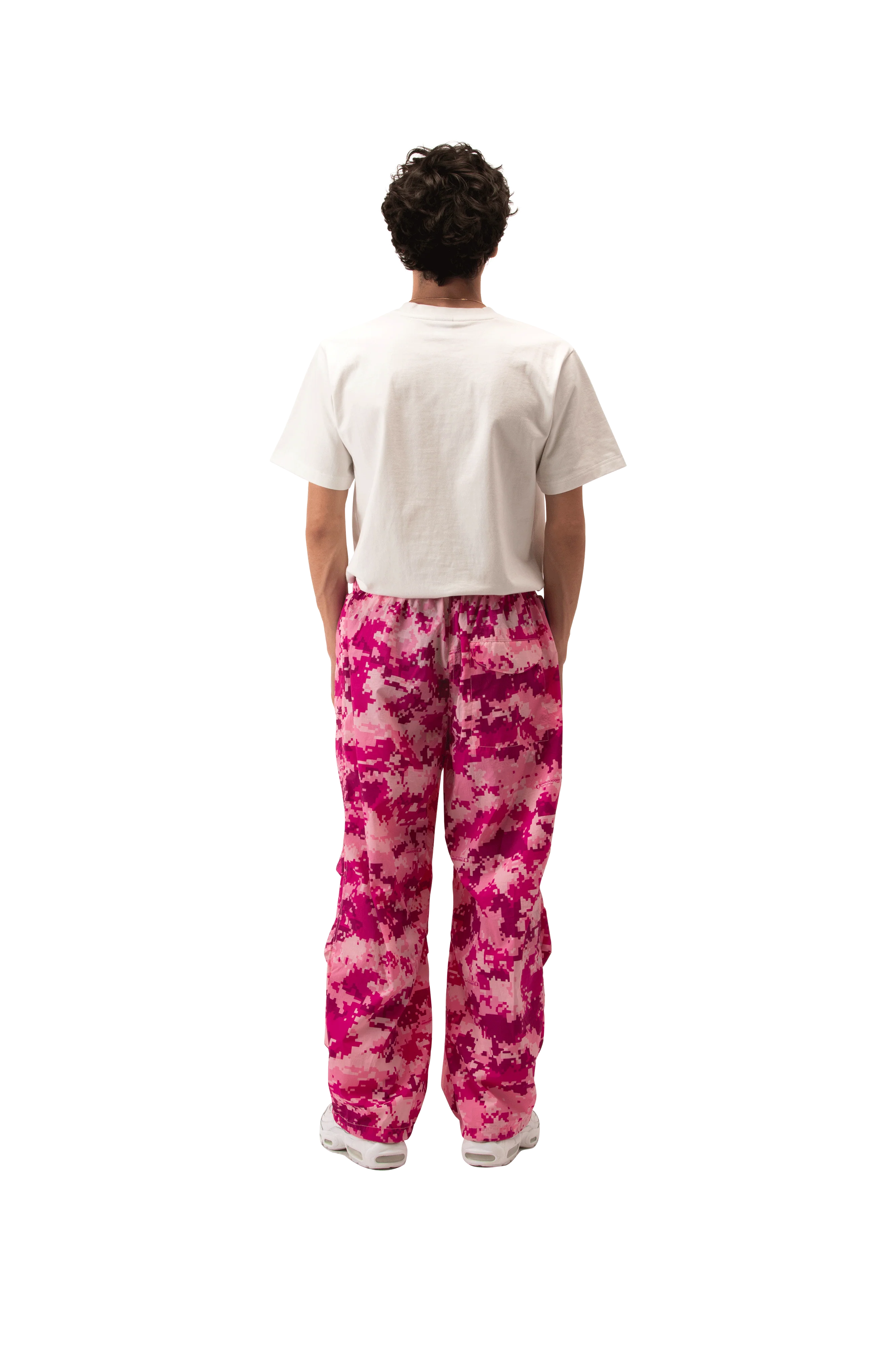 Pink Digi Camo Track Pants - Image 3