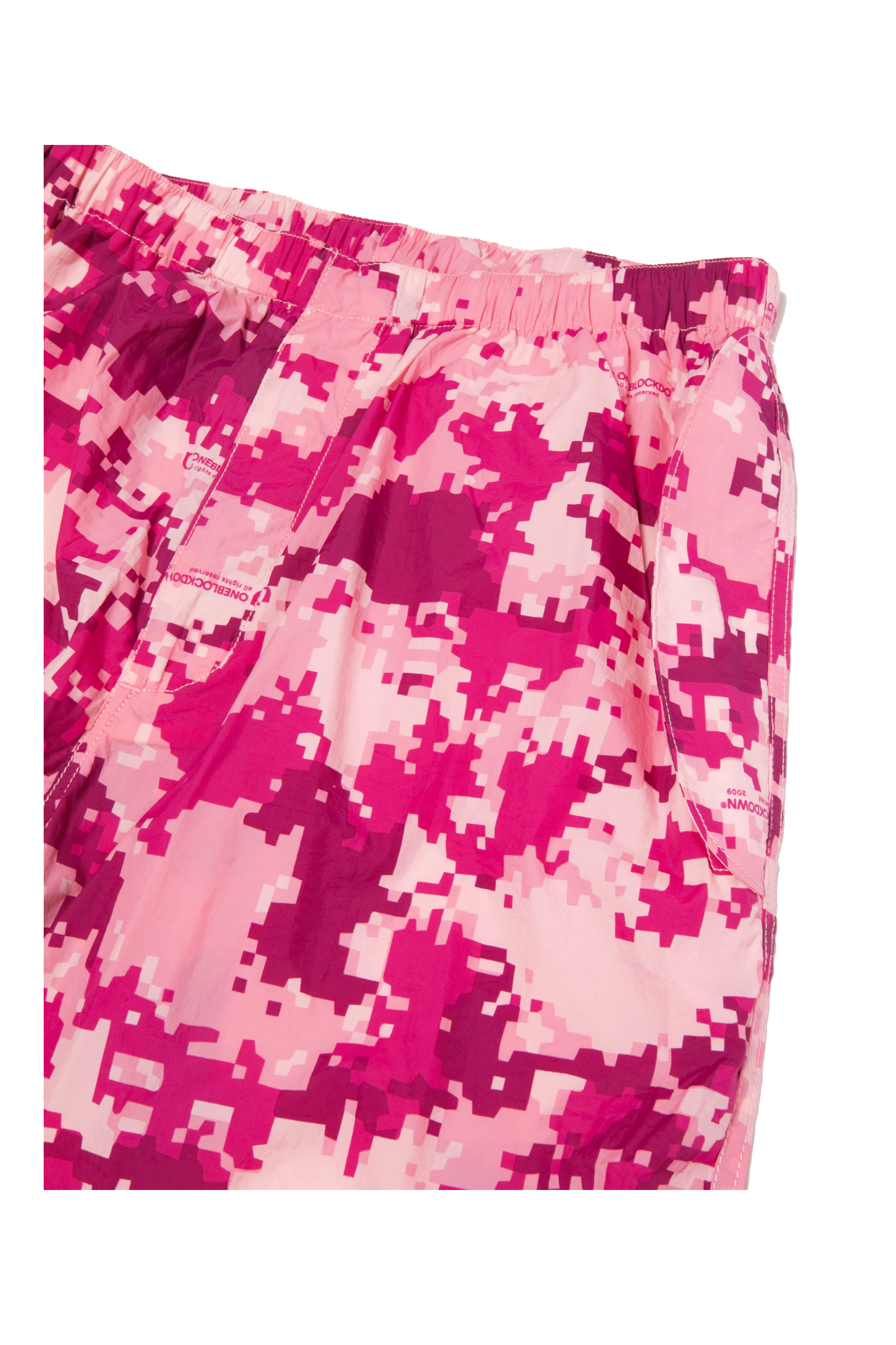 Pink Digi Camo Track Pants - Image 5