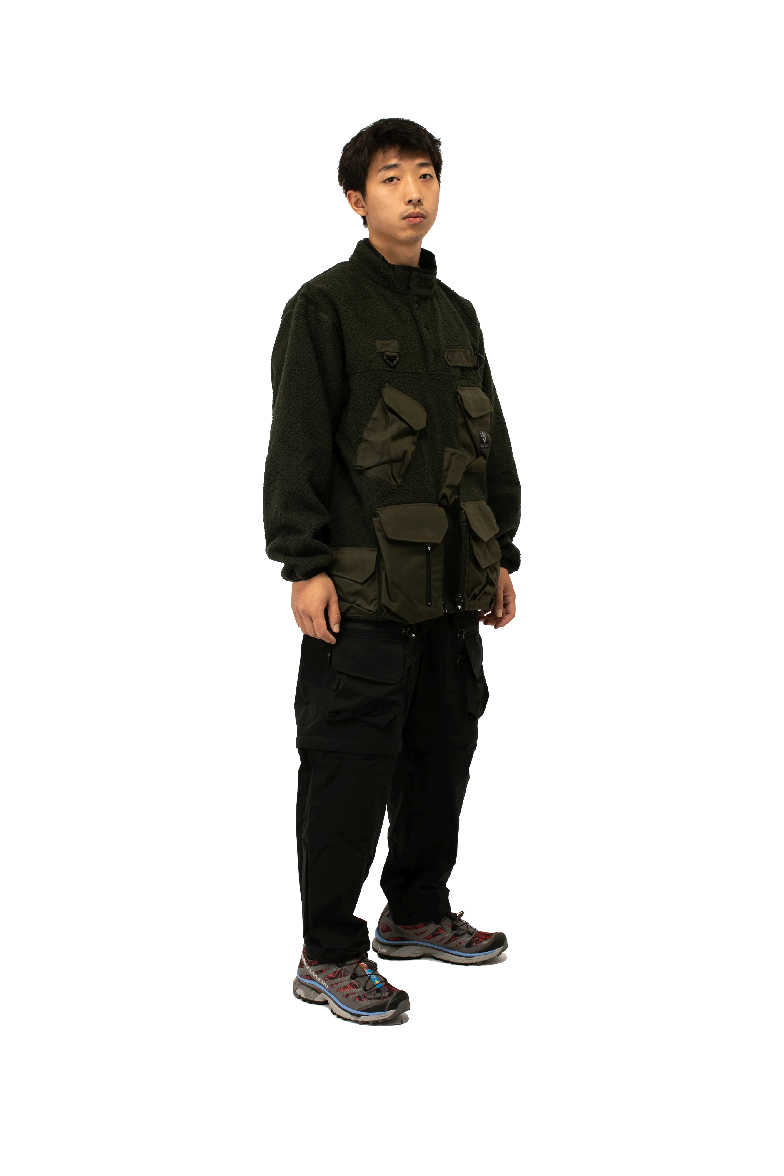 Poly Fleece Tenkara Trout Pullover Jacket - Image 2