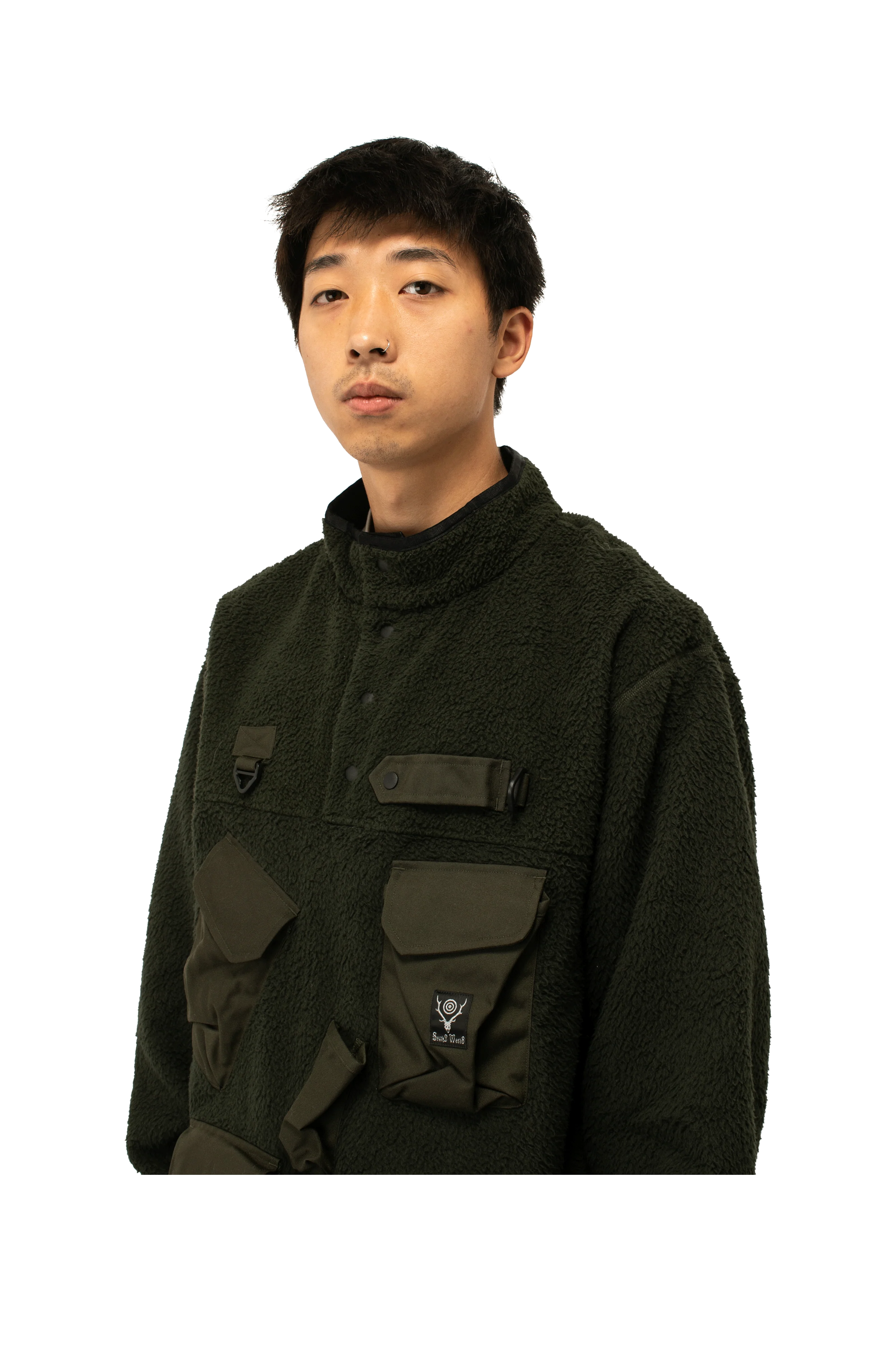 Poly Fleece Tenkara Trout Pullover Jacket - Image 4