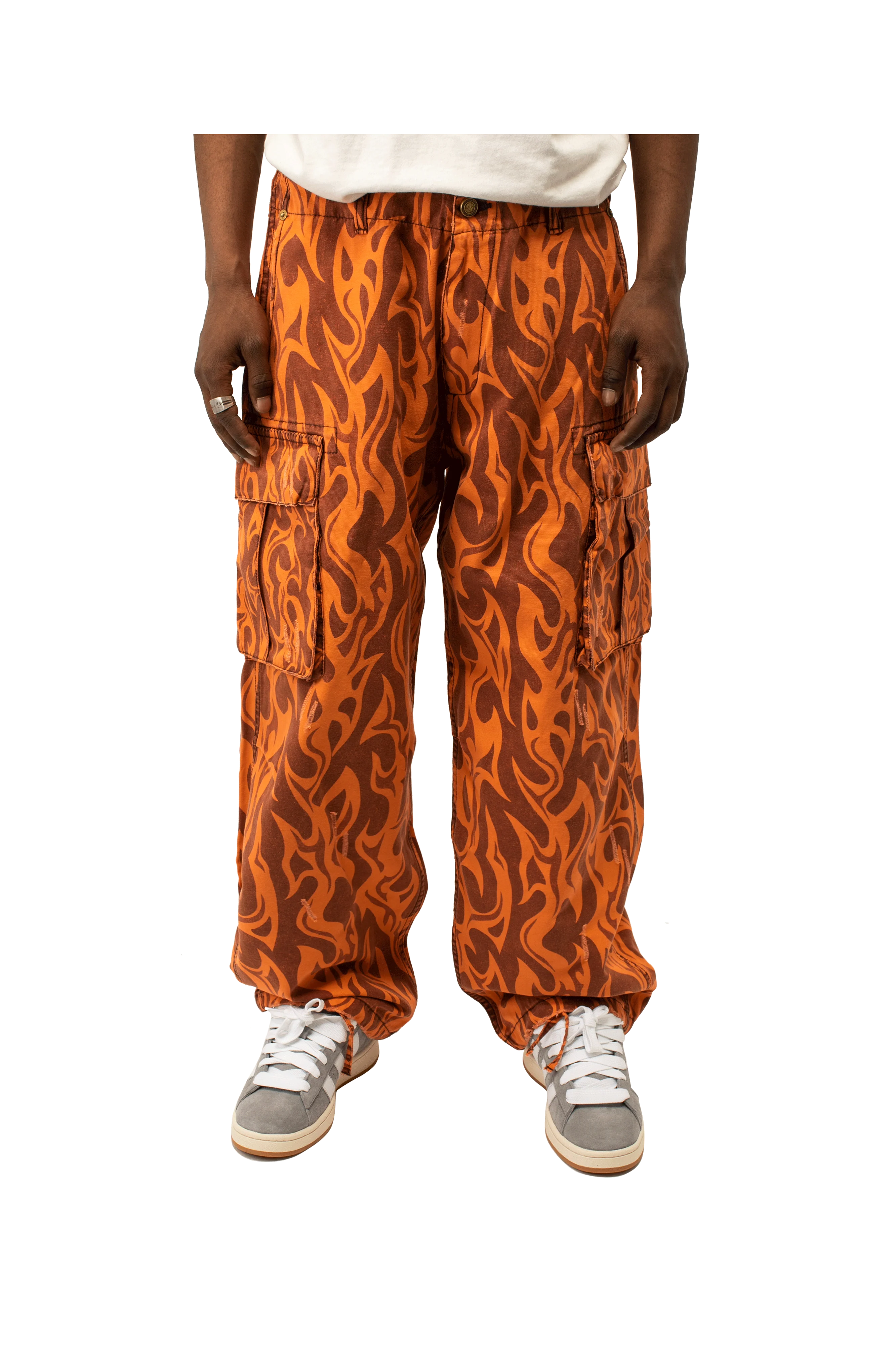 Printed Cargo Pants Woven - Image 8