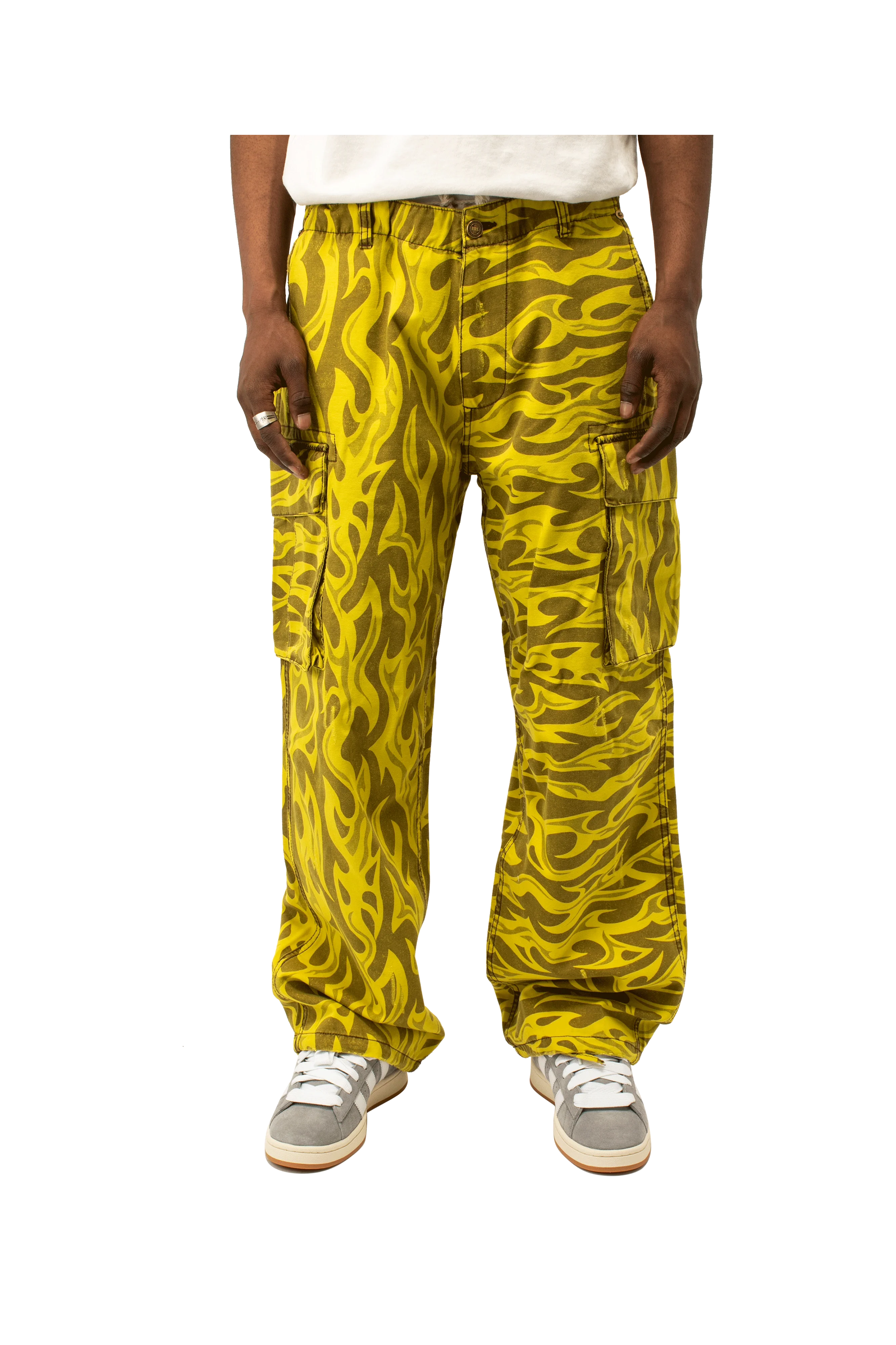 Printed Cargo Pants Woven - Image 8