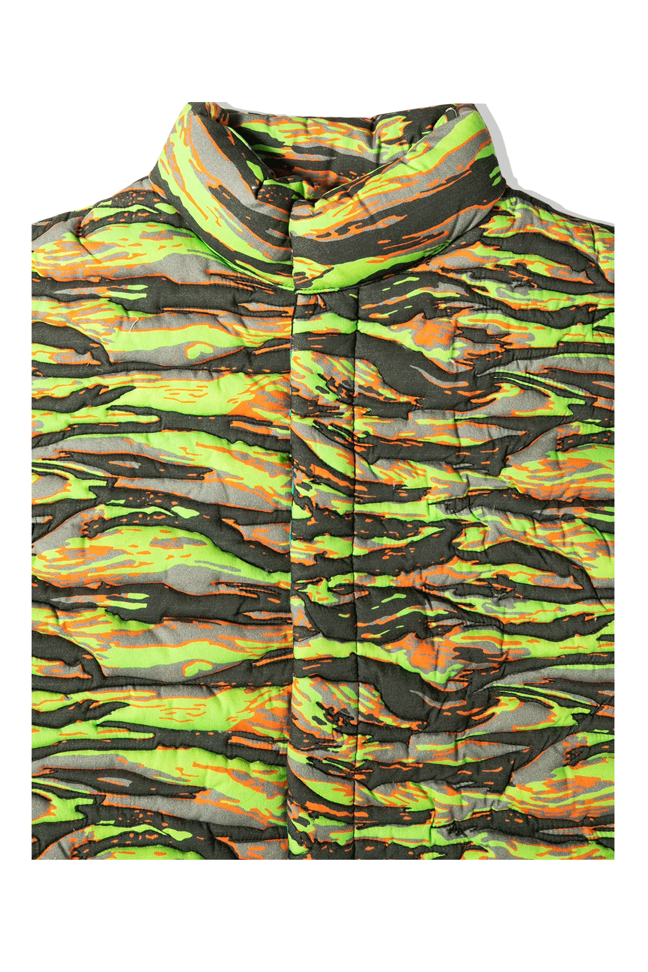 Printed Quilted Puffer Vest - Image 5
