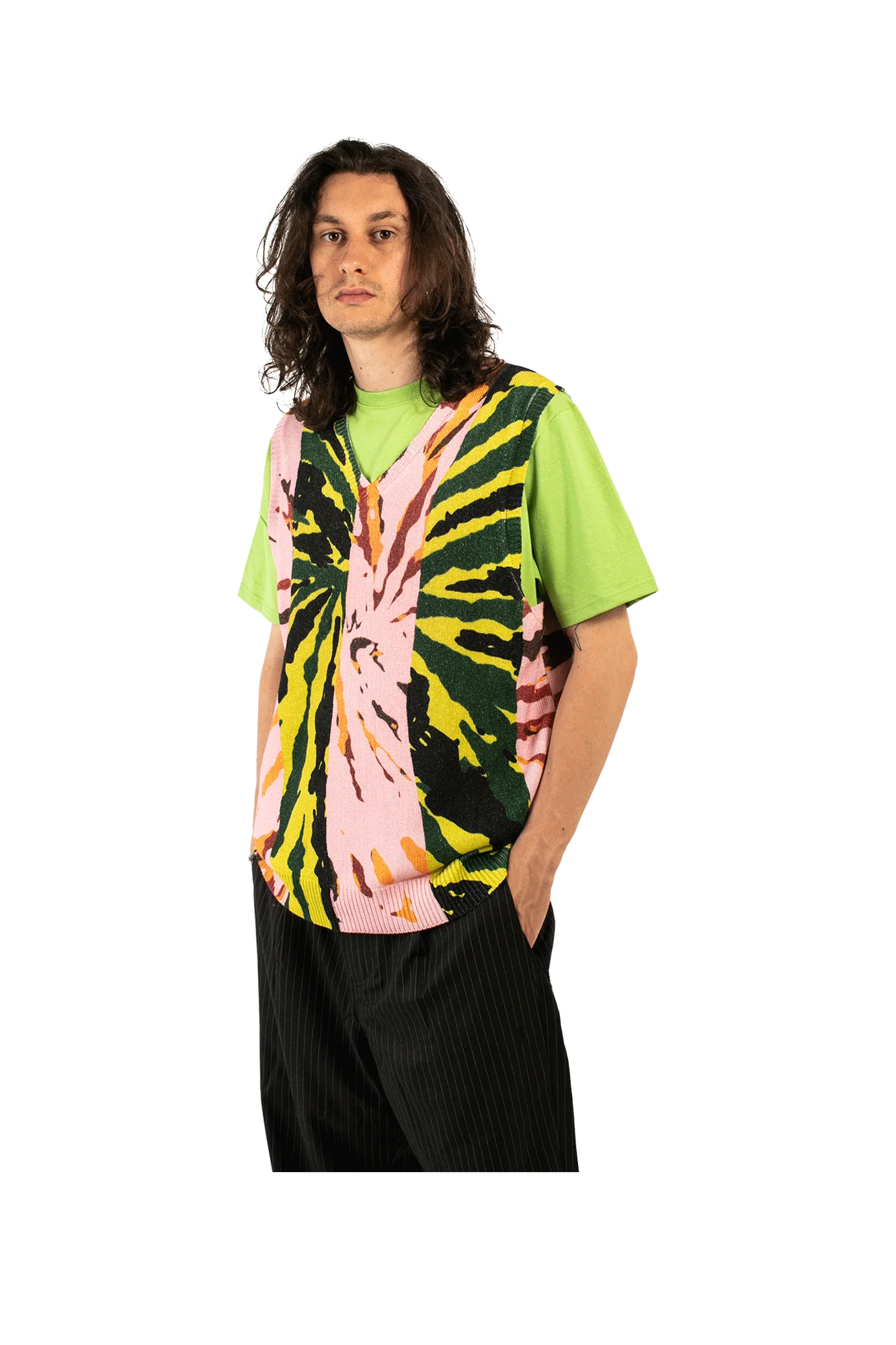 Printed Sweater Vest - Image 4