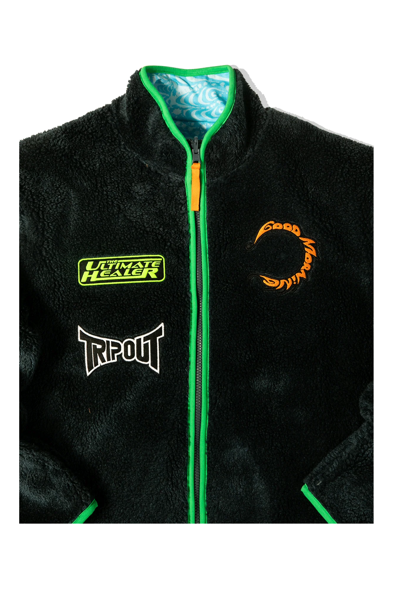 Reversible Polar Fleece Zip Thru Jacket - Image 7