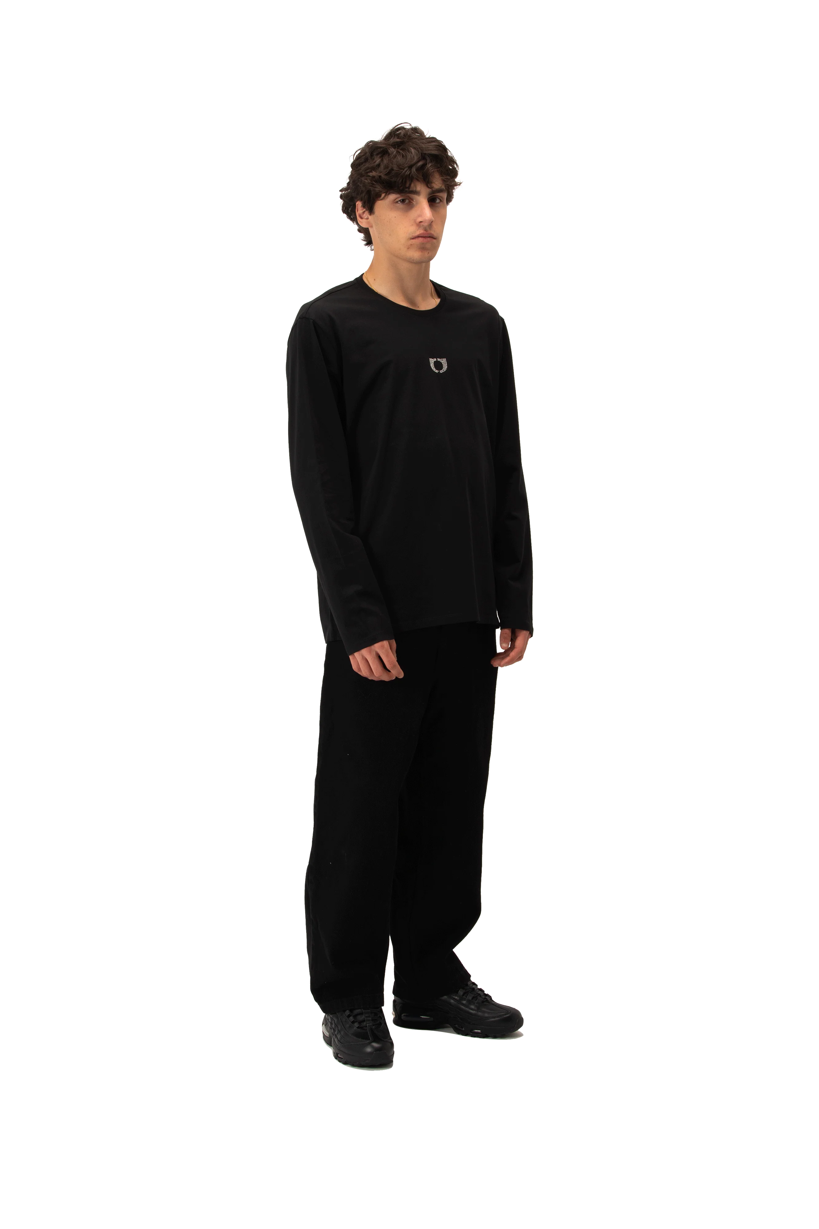 Rhinestones Link Longsleeve Tee - Image 2