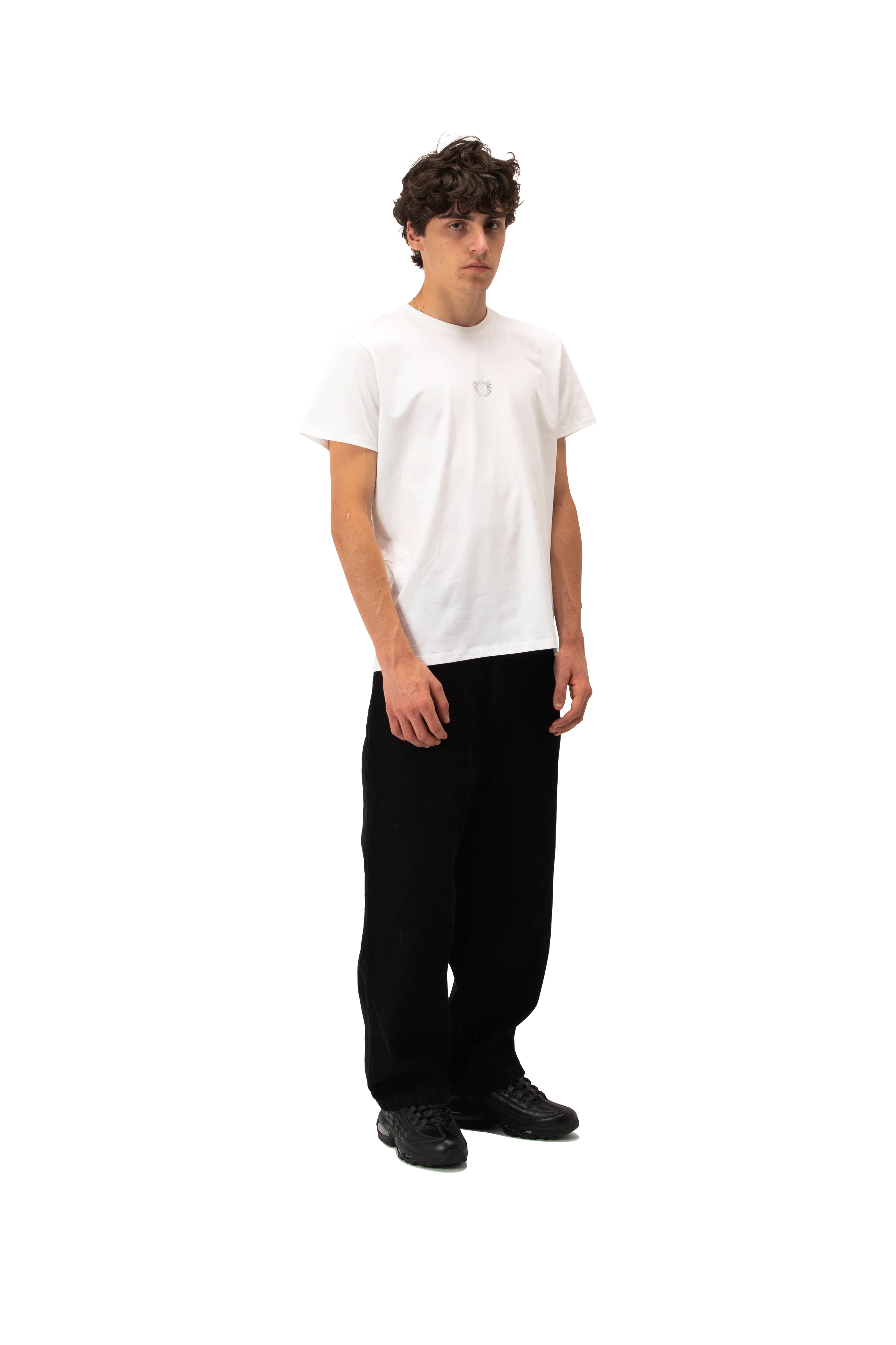 Rhinestones Link Slim Fit Tee - Image 2