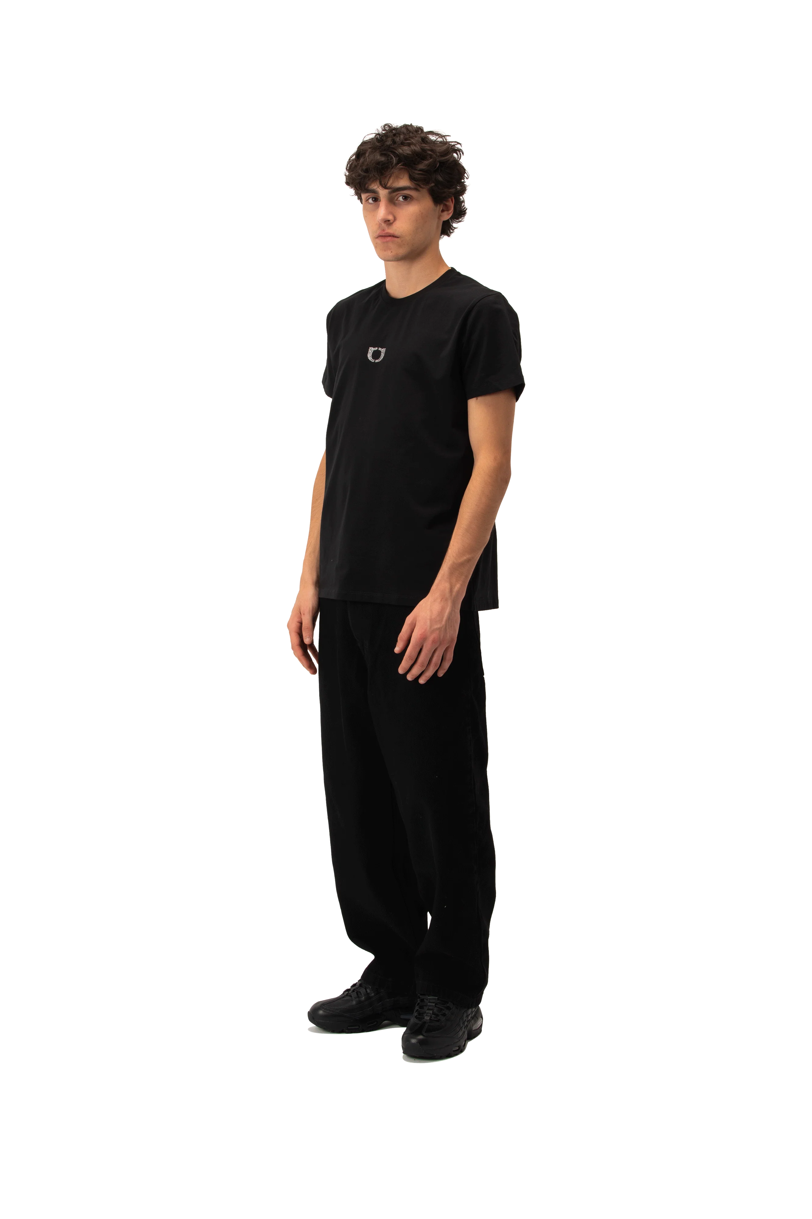 Rhinestones Link Slim Fit Tee