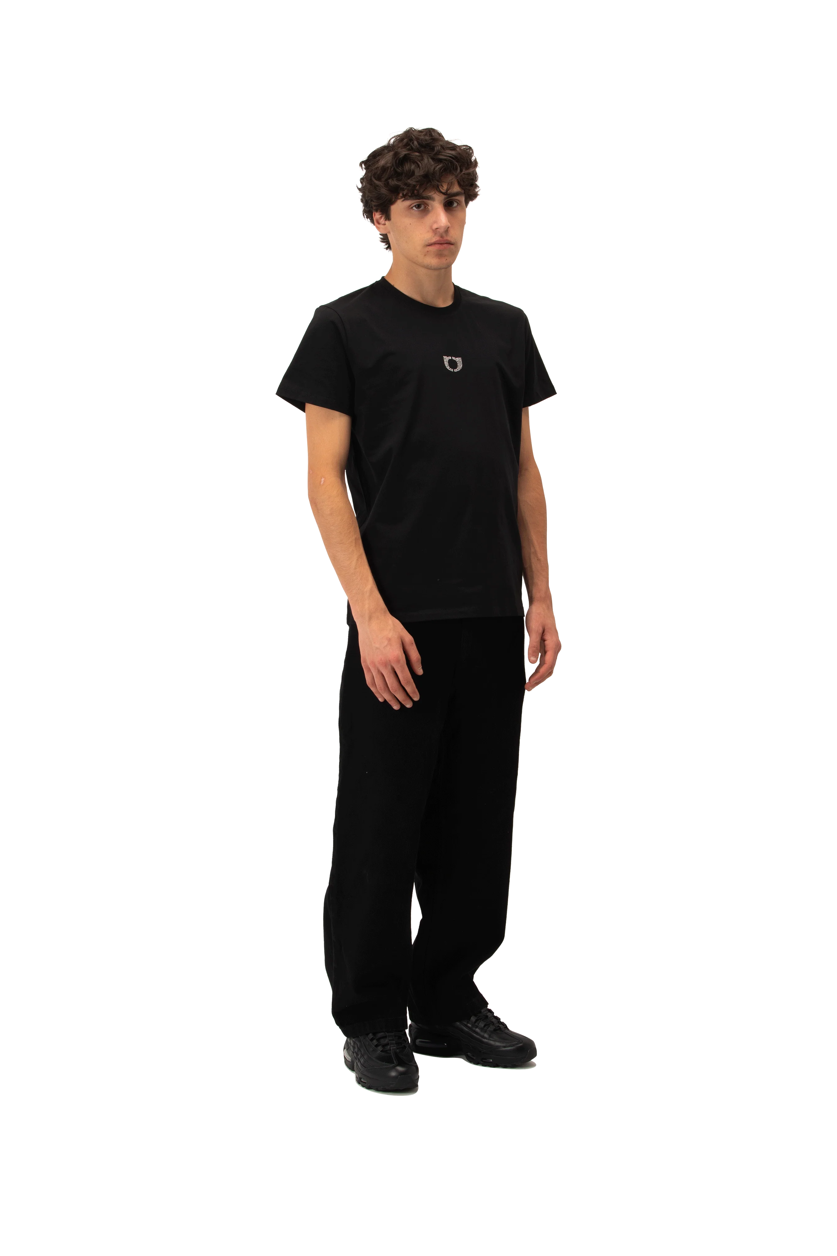 Rhinestones Link Slim Fit Tee - Image 2