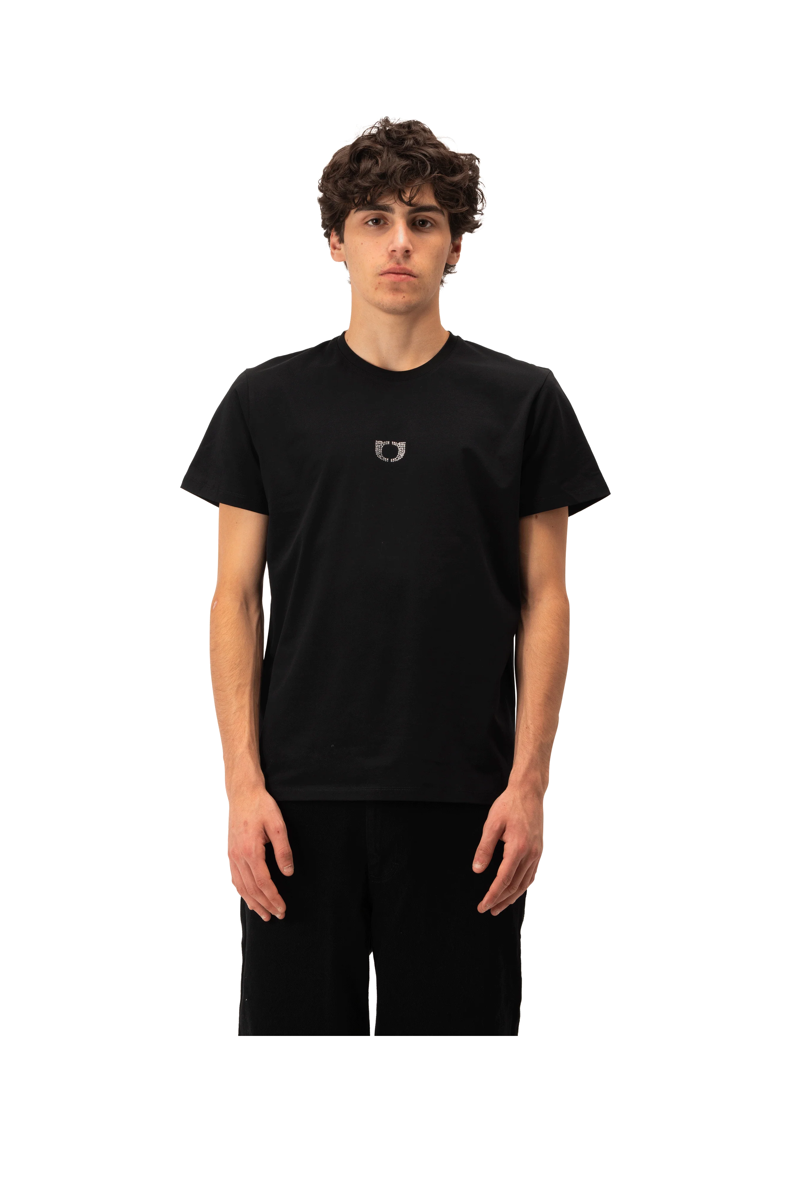 Rhinestones Link Slim Fit Tee - Image 5