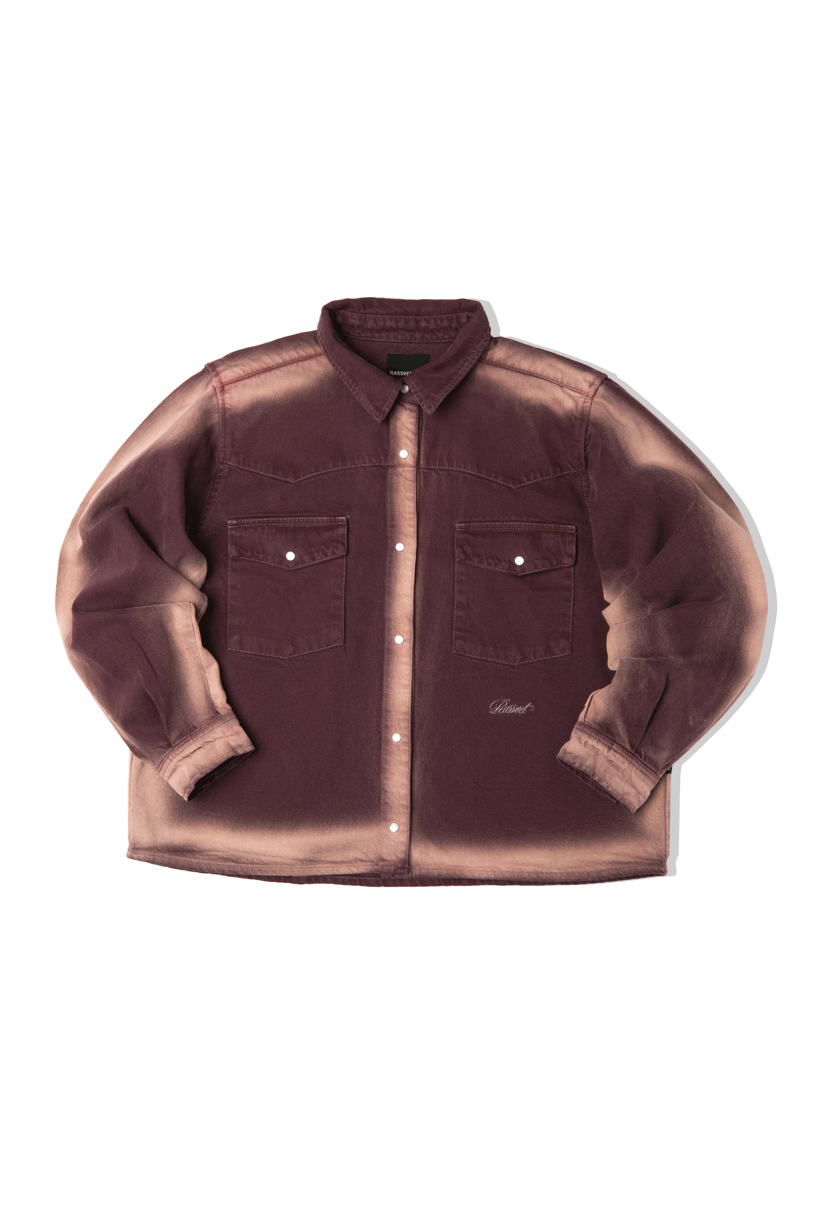 Shadow Wash Loose Fit Denim Shirt Woven - Image 7