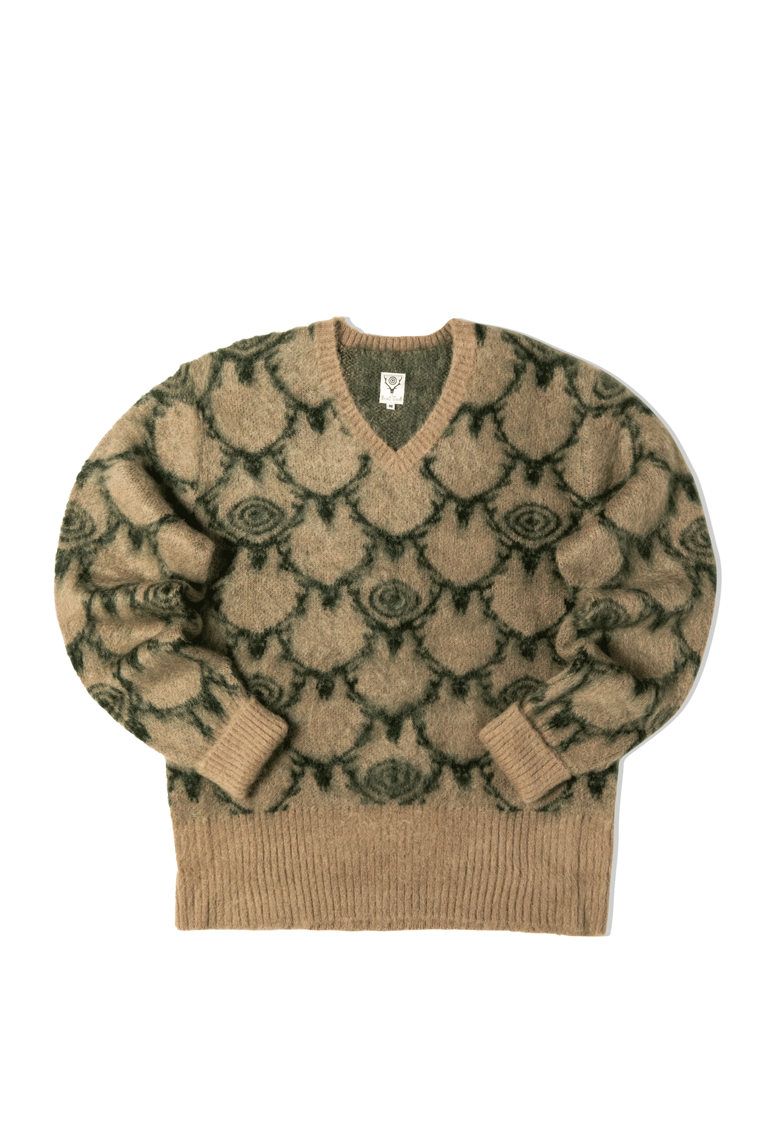 Skull&Target Loose Fit V Neck Sweater - Image 7