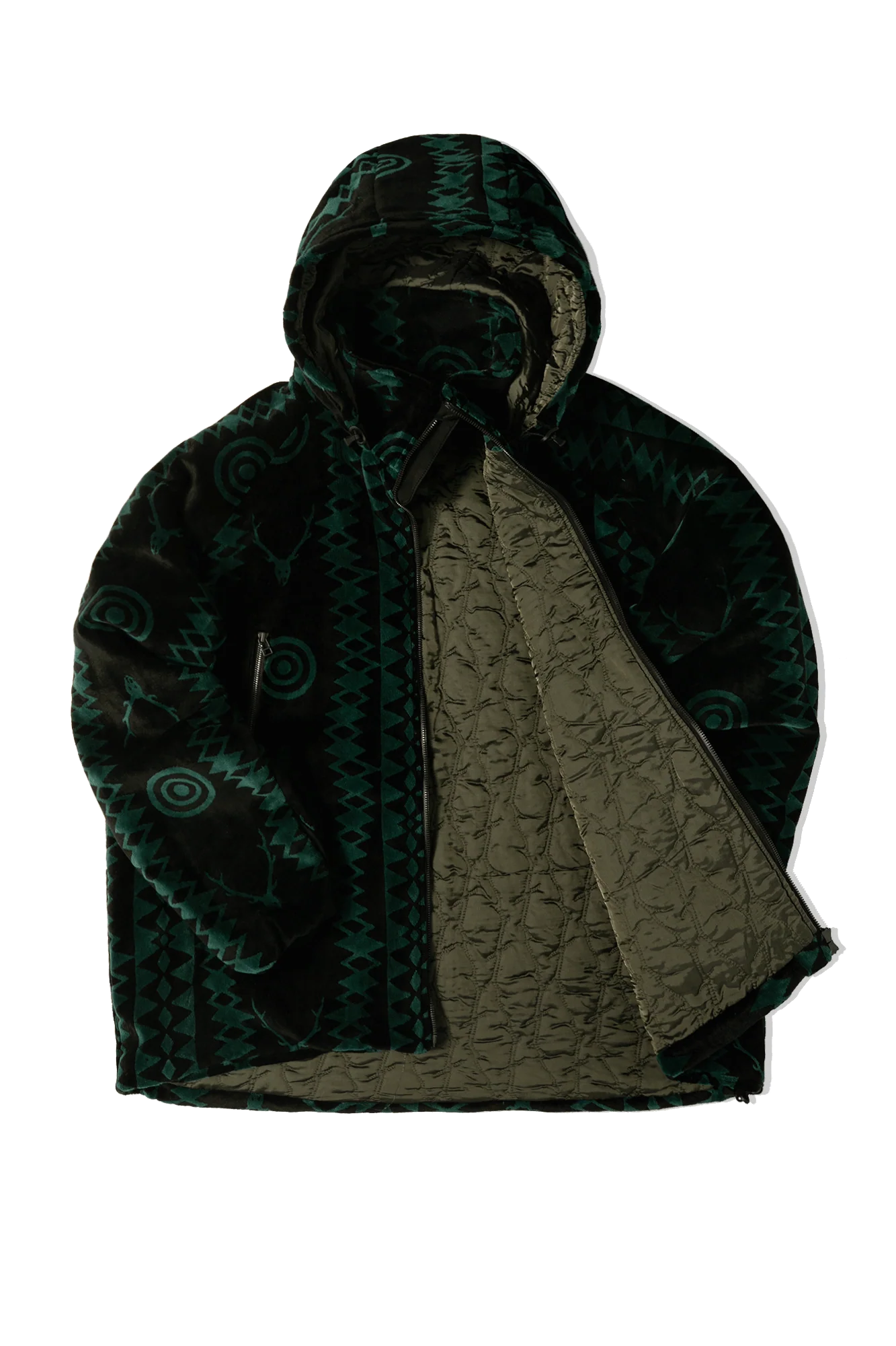 Skull & Target Weather Effect Jacket - Image 7