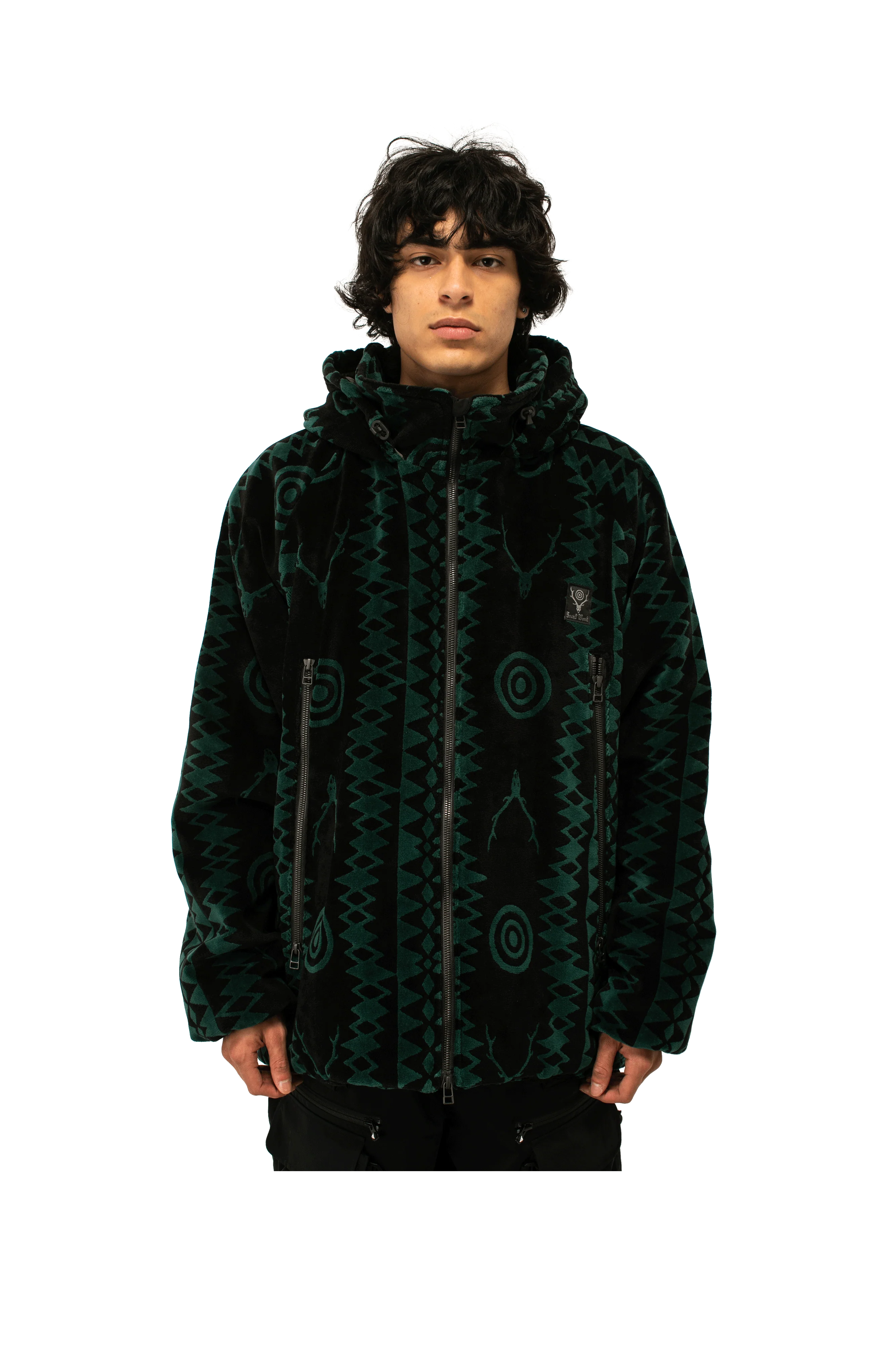 Skull & Target Weather Effect Jacket - Image 9