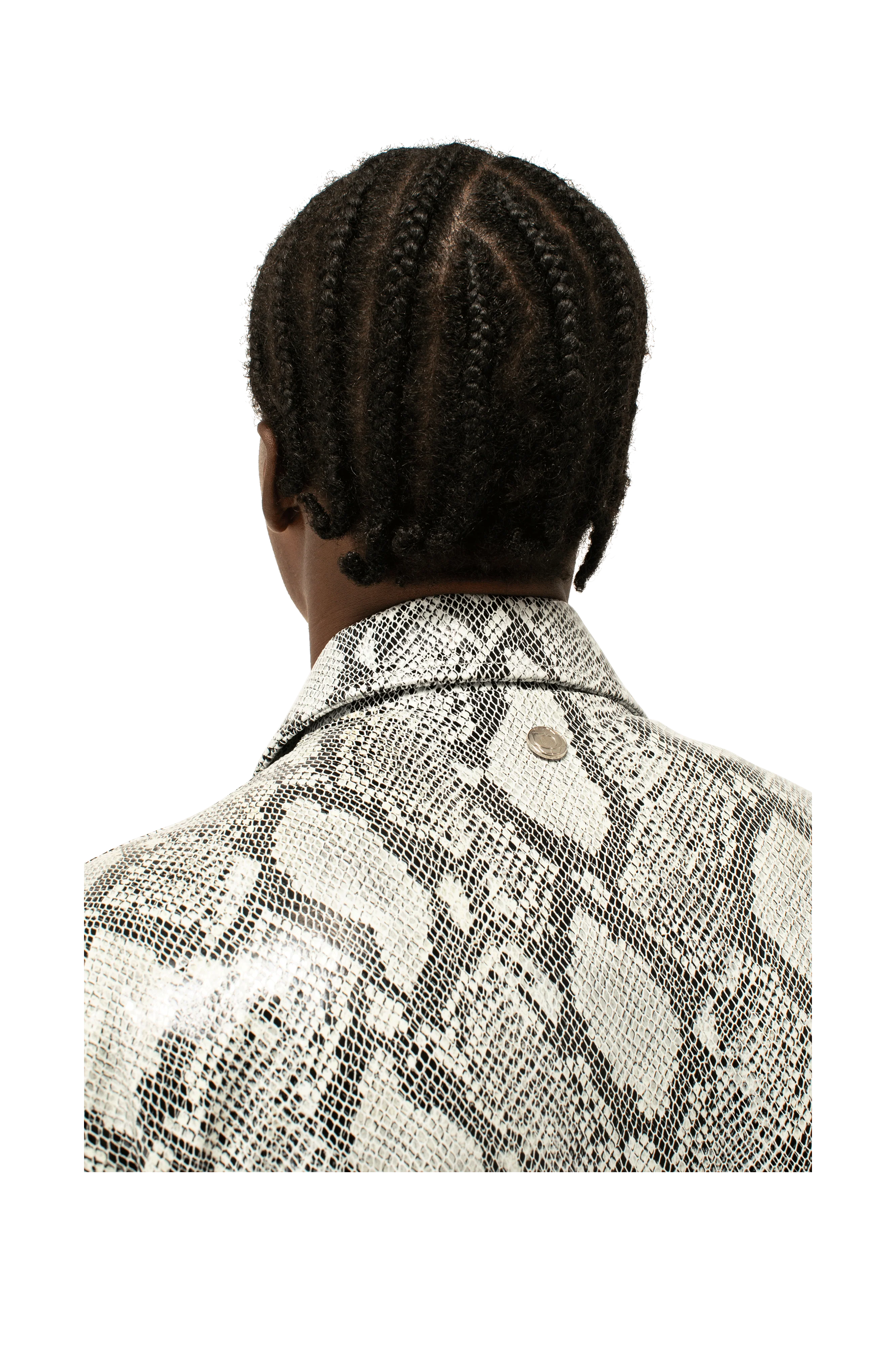 Snakeskin Leather Jacket - Image 6