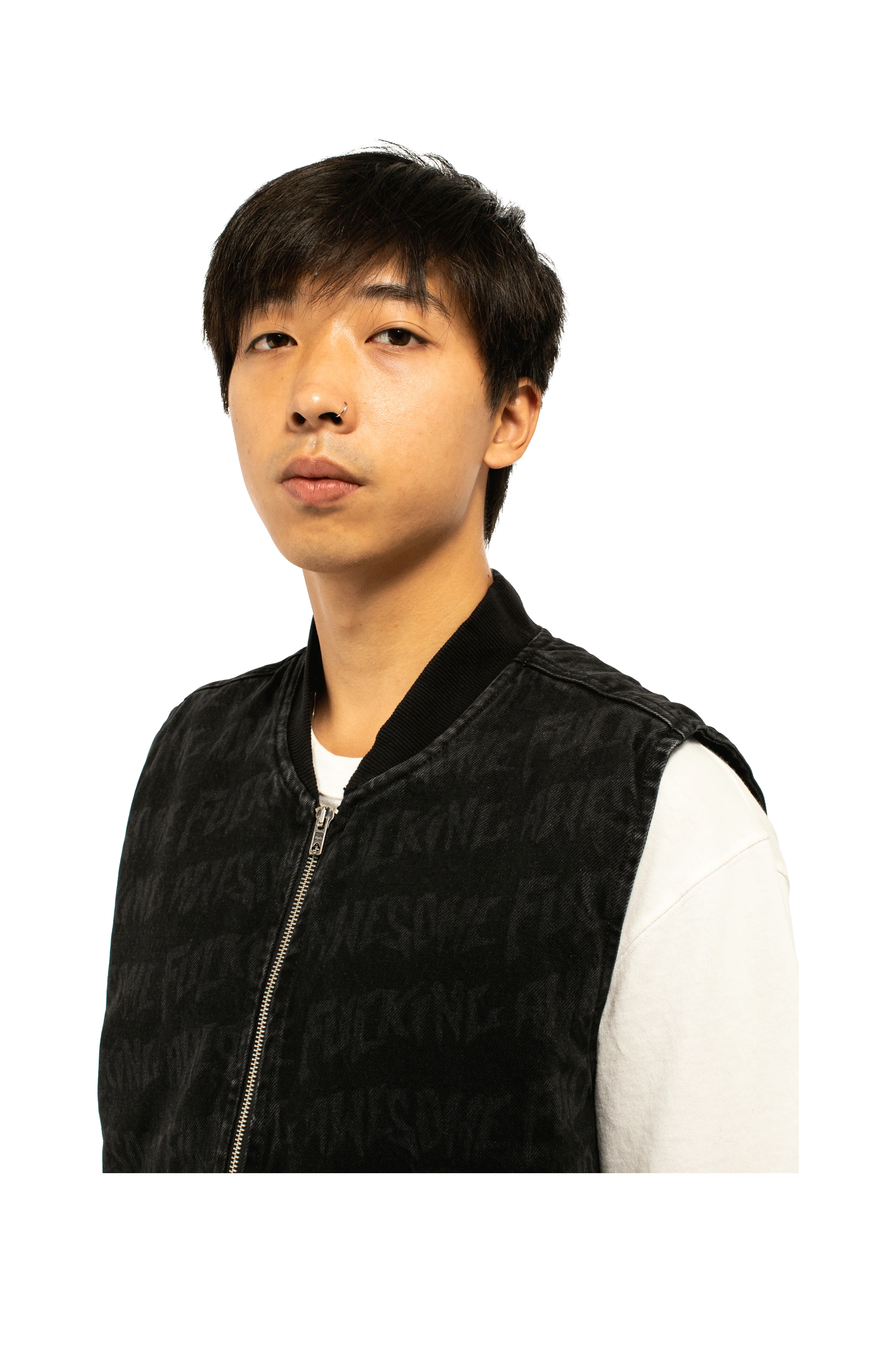 Stamp Denim Vest - Image 4
