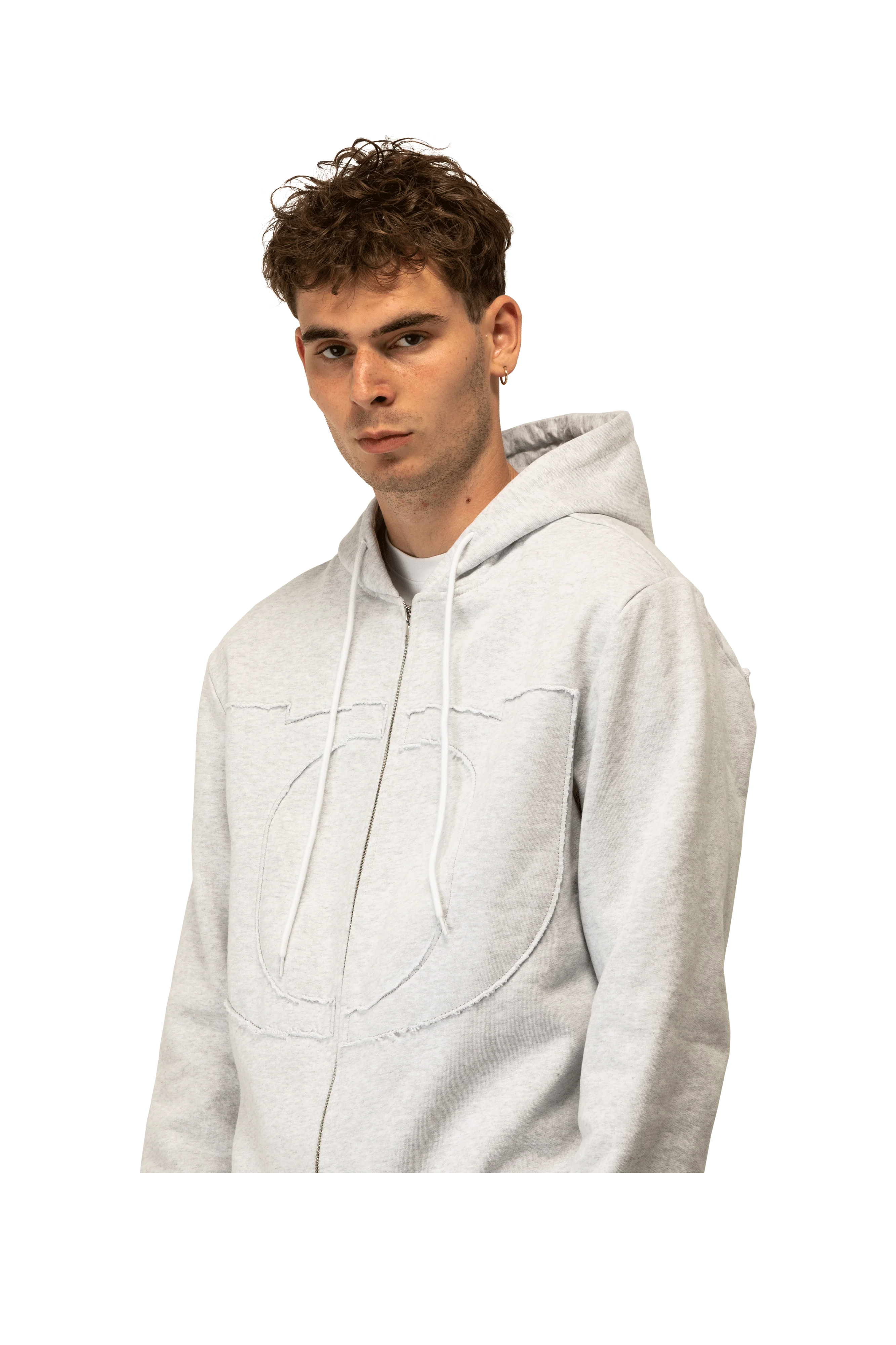 Stitched Logo Hoodie - Image 4