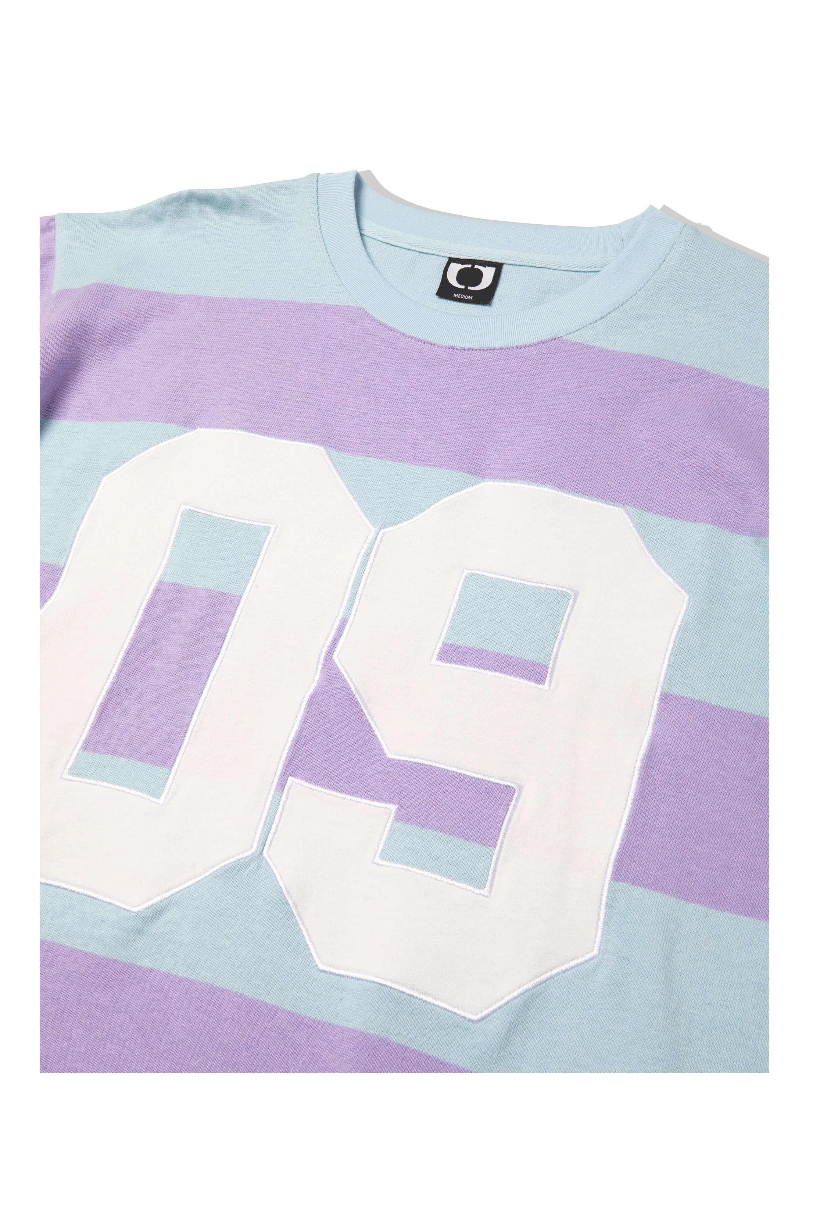 Striped "09" Tee. - Image 5