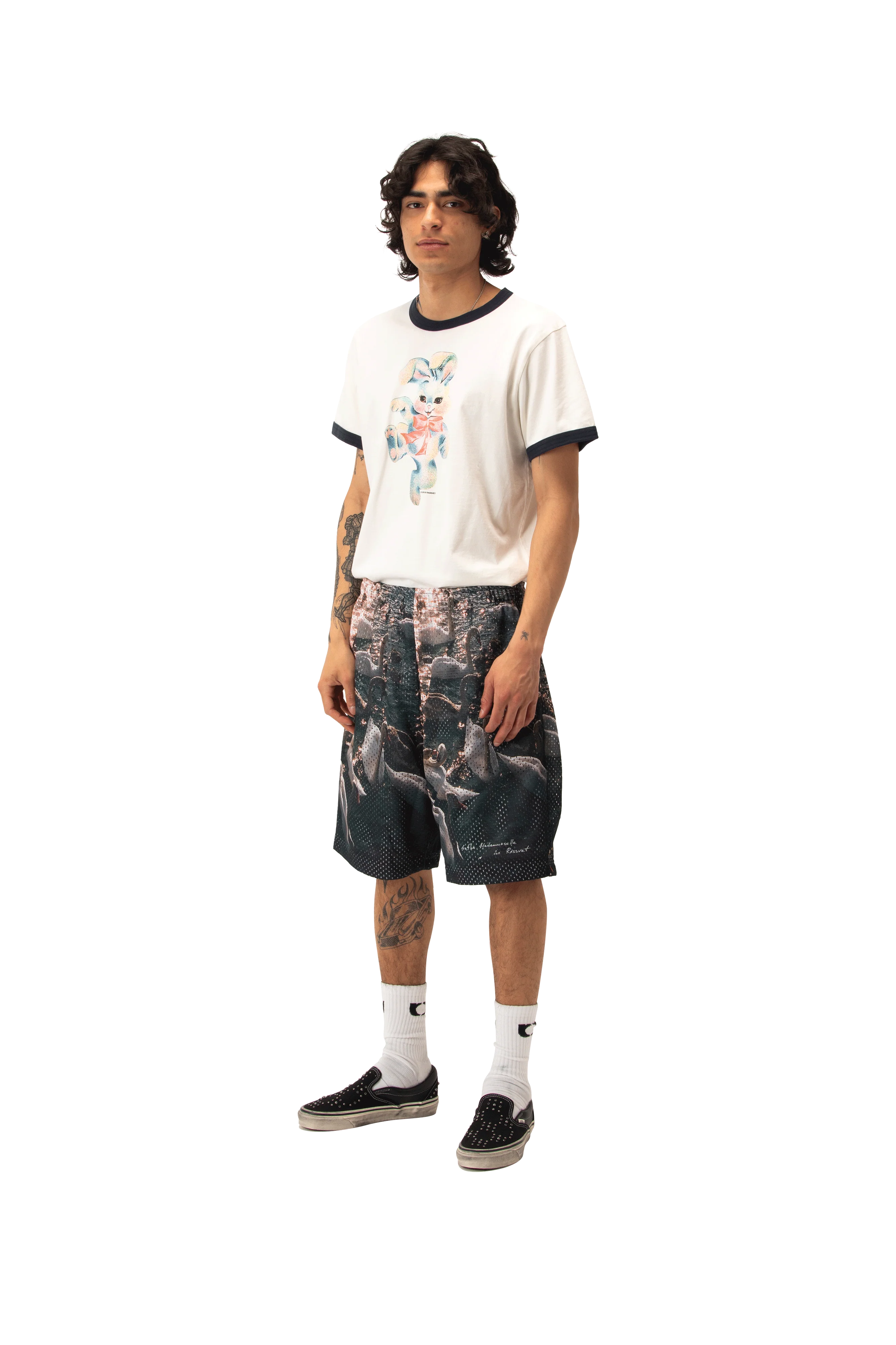 Swan Mesh Short Woven