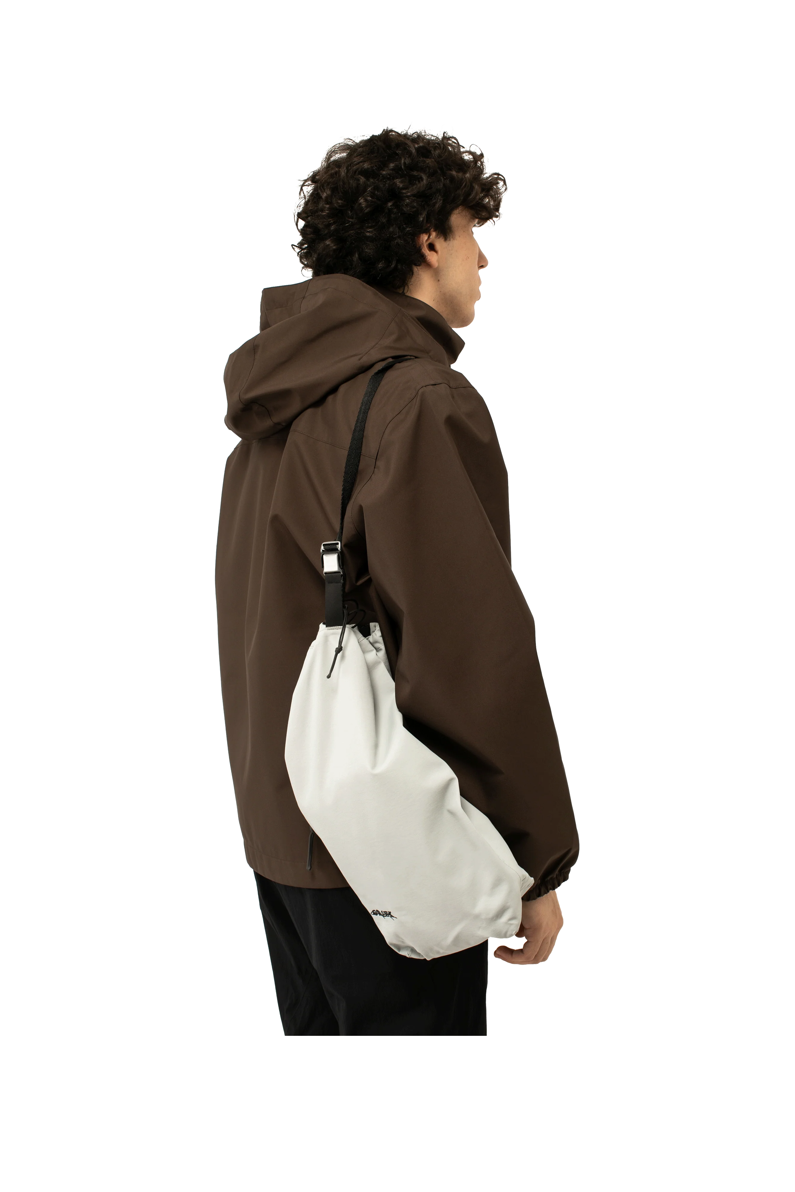 Tech Canvas Shoulder Pouch - Image 3