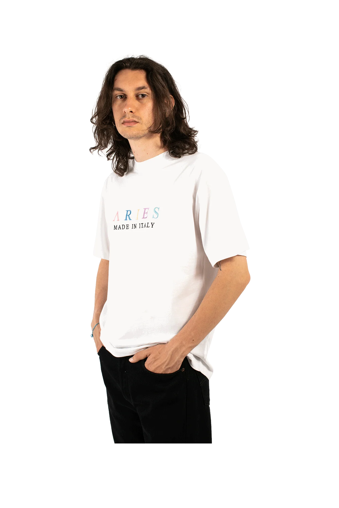United Colours of Aries Embroidered T-Shirt - Image 4