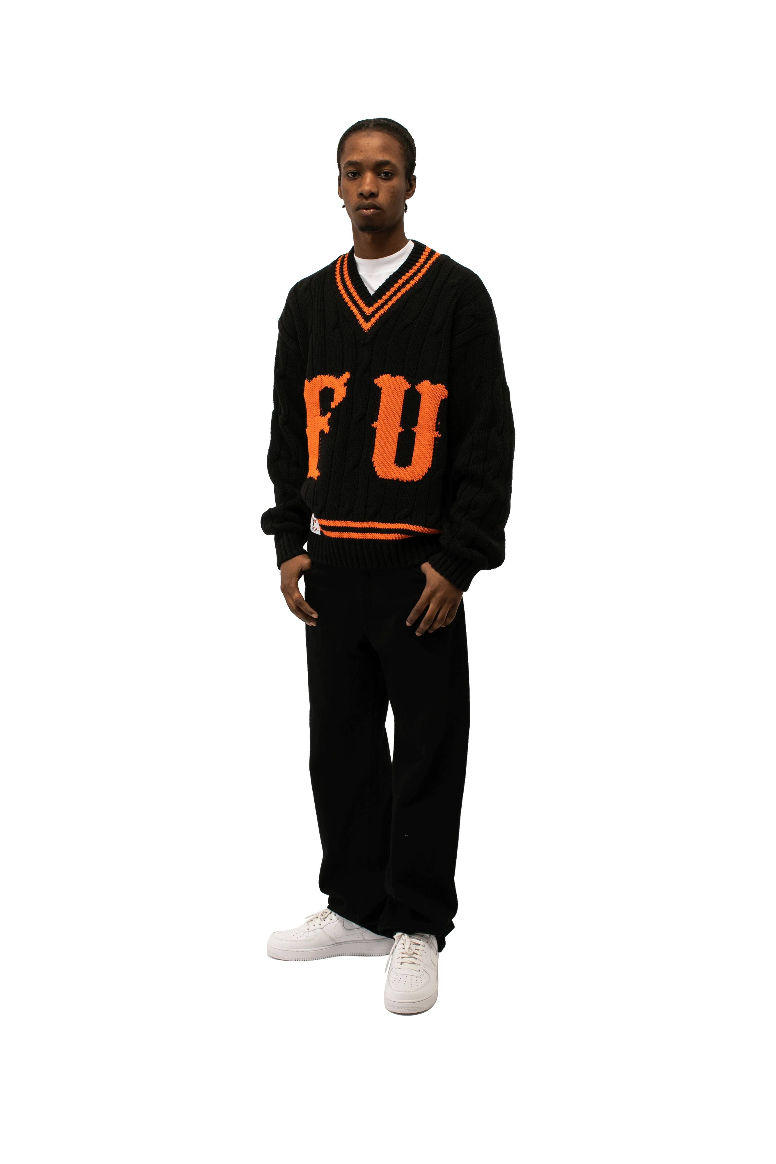 V Neck Letterman
