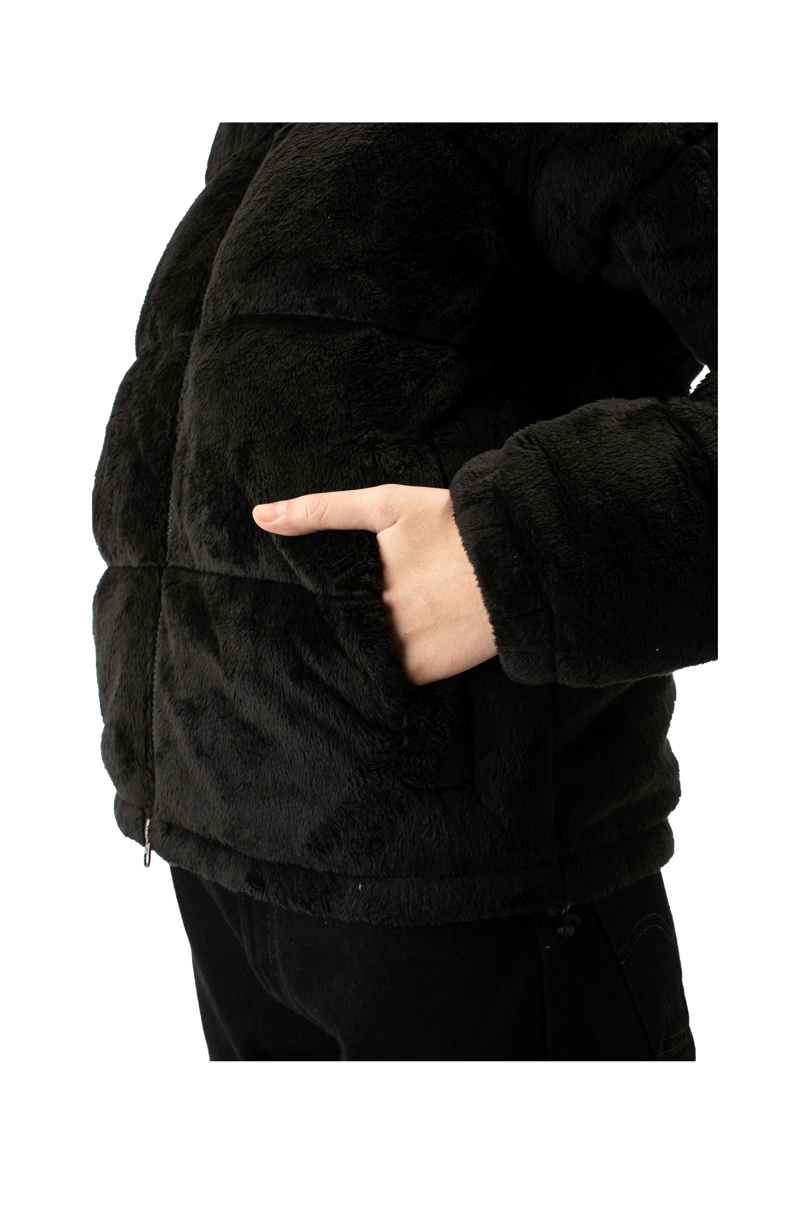 W Versa Velour Nuptse Jacket - Image 5